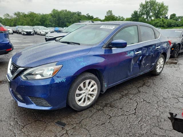  NISSAN SENTRA 2018 Granatowy