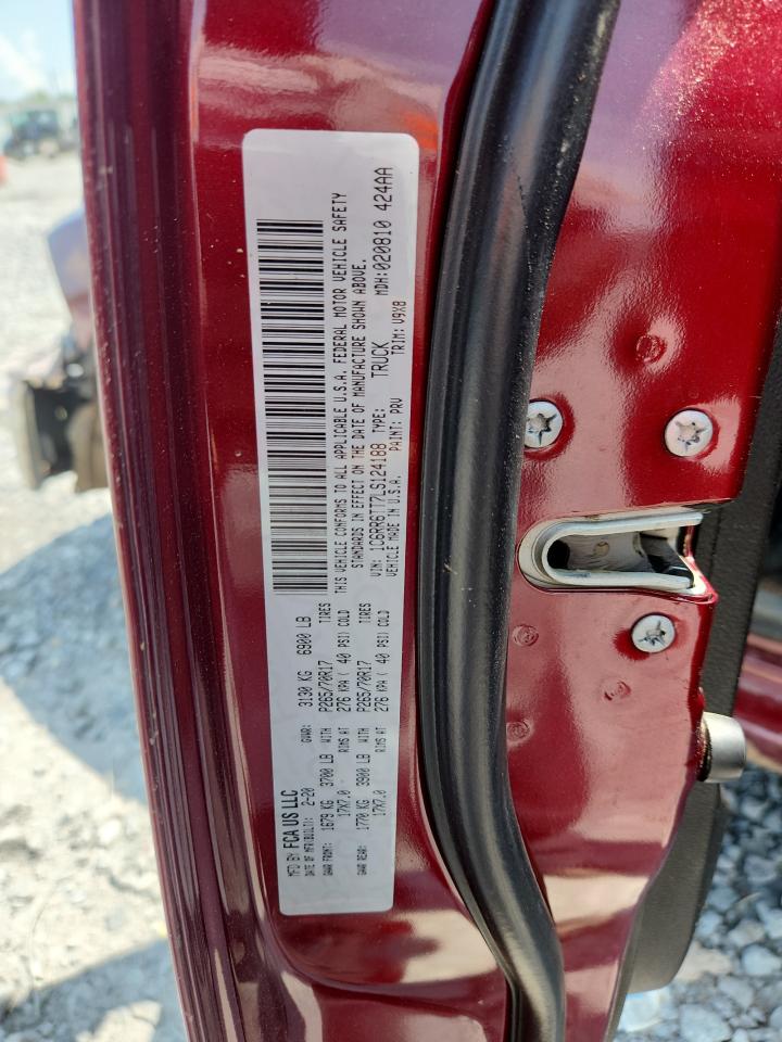 2020 Ram 1500 Classic Slt VIN: 1C6RR6TT7LS124188 Lot: 80088845