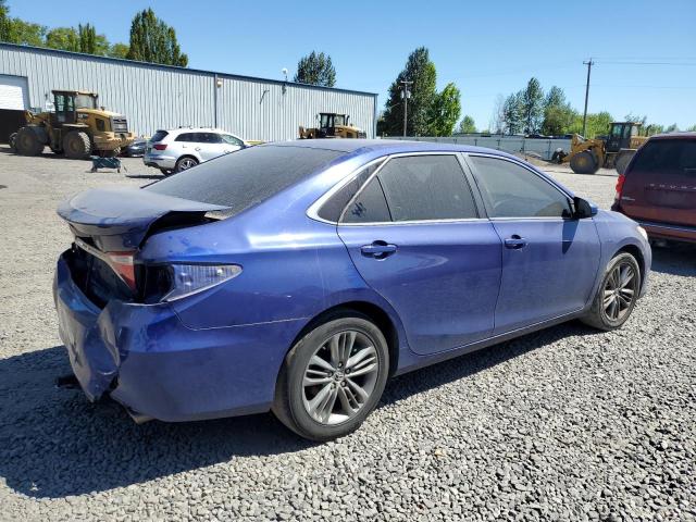 TOYOTA CAMRY 2015 Blue