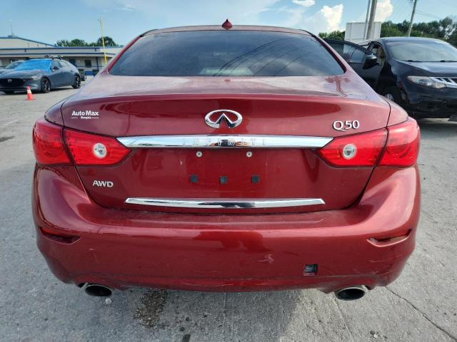 Sedans INFINITI Q50 2016 Red