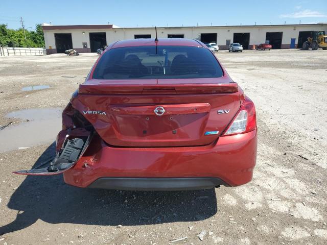  NISSAN VERSA 2016 Burgundy