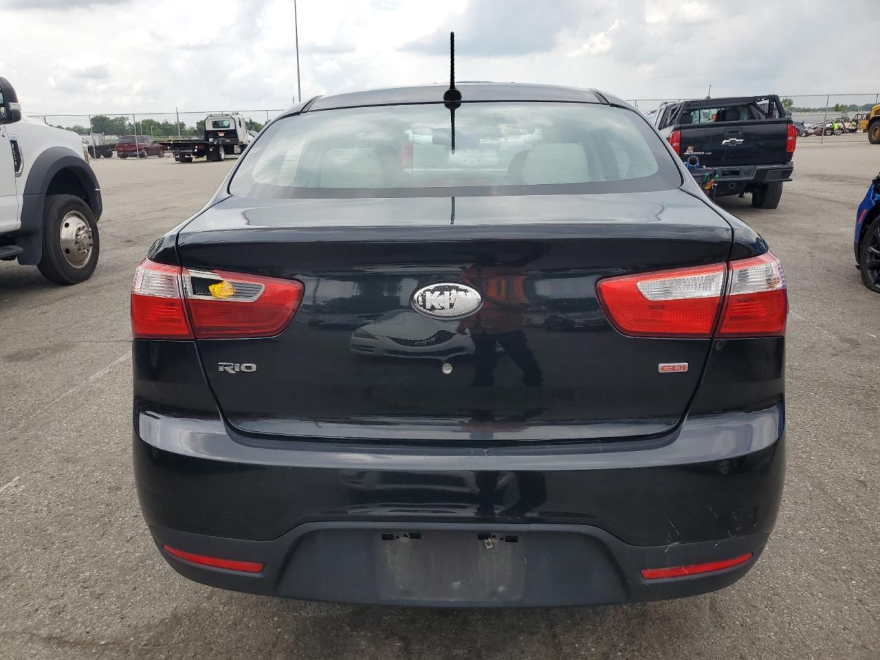 2013 Kia Rio Lx VIN: KNADM4A30D6192008 Lot: 63501865