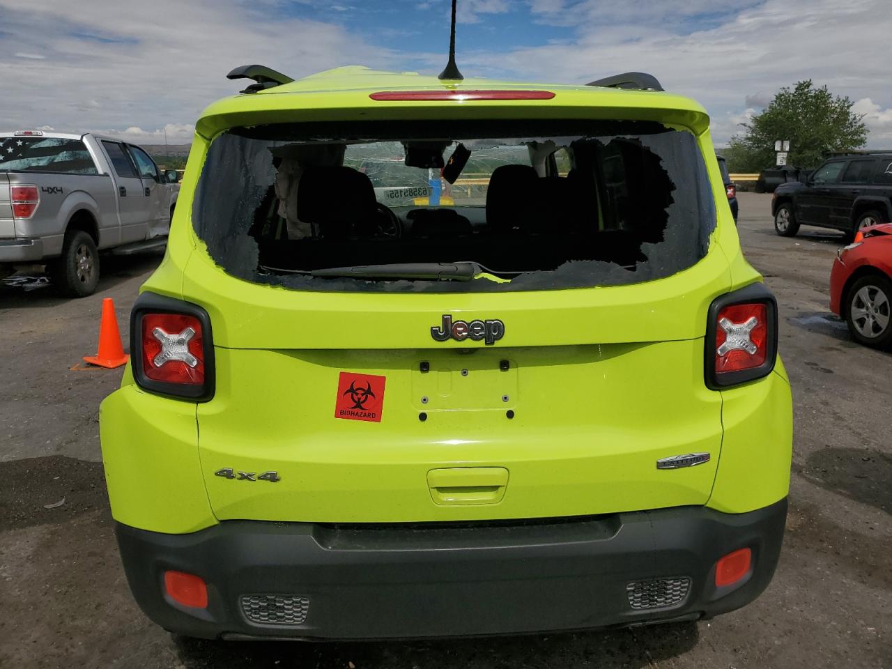 2018 Jeep Renegade Latitude VIN: ZACCJBBB6JPJ53592 Lot: 63585155