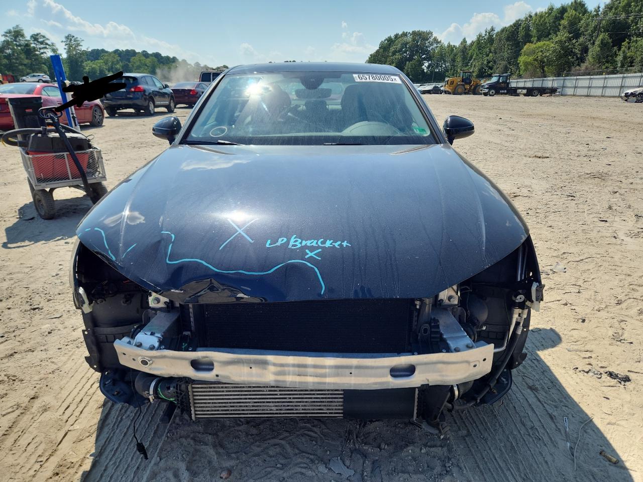 2018 Audi A4 Premium Plus VIN: WAUENAF40JA032043 Lot: 65780005