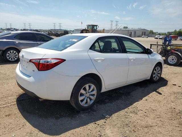  TOYOTA COROLLA 2016 Белы