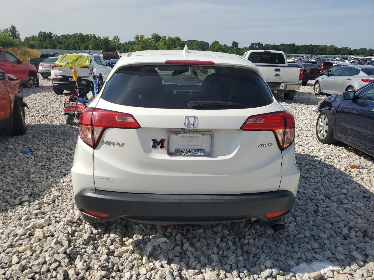 2016 Honda Hr-V Ex VIN: 3CZRU6H5XGM707624 Lot: 64178035