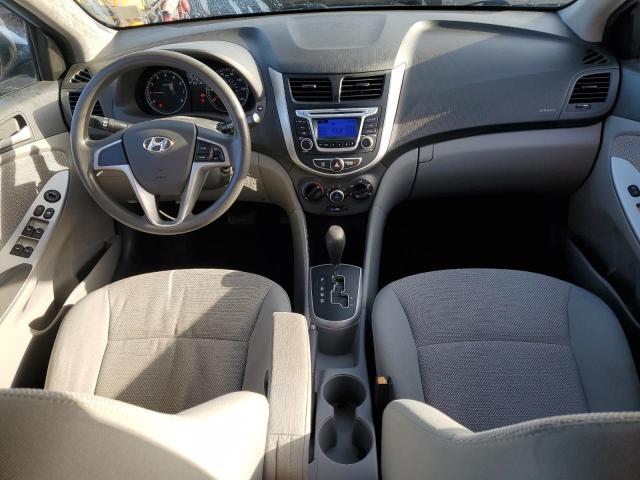 Hatchbacks HYUNDAI ACCENT 2014 Granatowy
