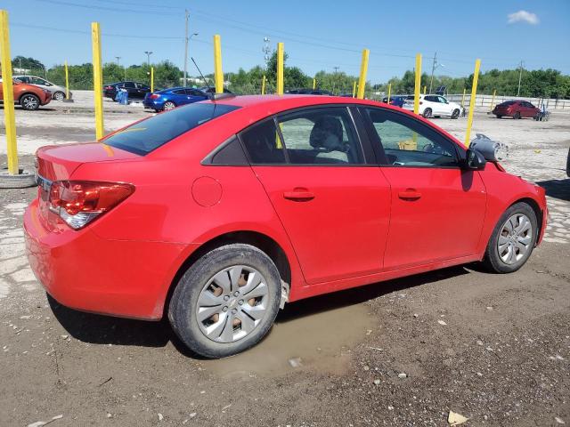  CHEVROLET CRUZE 2016 Red