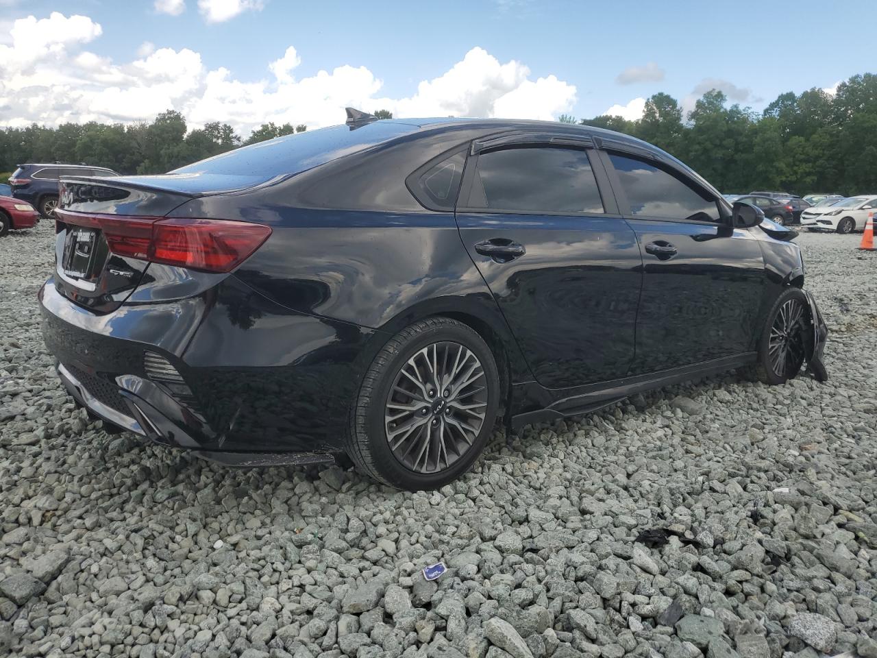 2022 Kia Forte Gt Line black null gas 3KPF54AD6NE509934 photo #4