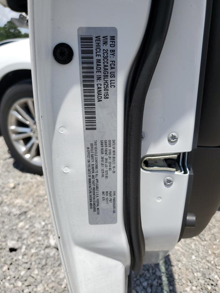 2020 Chrysler 300 Touring VIN: 2C3CCAAG8LH250158 Lot: 64755645