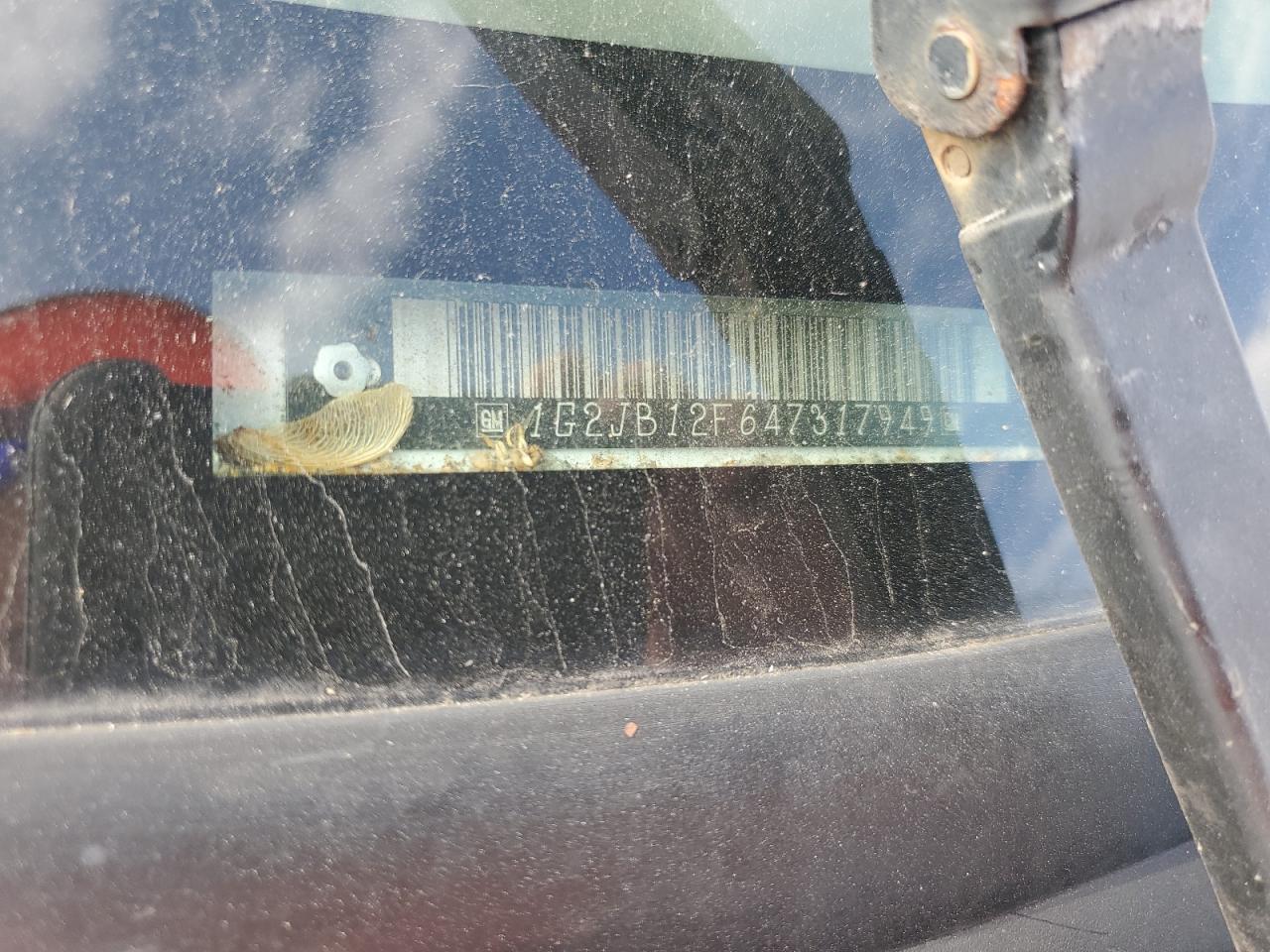 1G2JB12F647317949 2004 Pontiac Sunfire