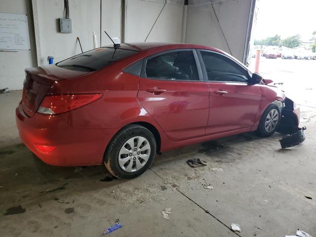  HYUNDAI ACCENT 2017 Красный