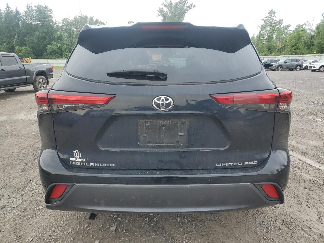2022 Toyota Highlander Limited VIN: 5TDDZRBH9NS227626 Lot: 62931075