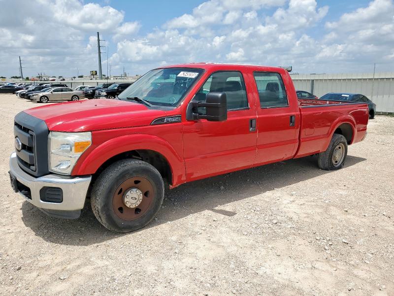  FORD F250 2015 Red