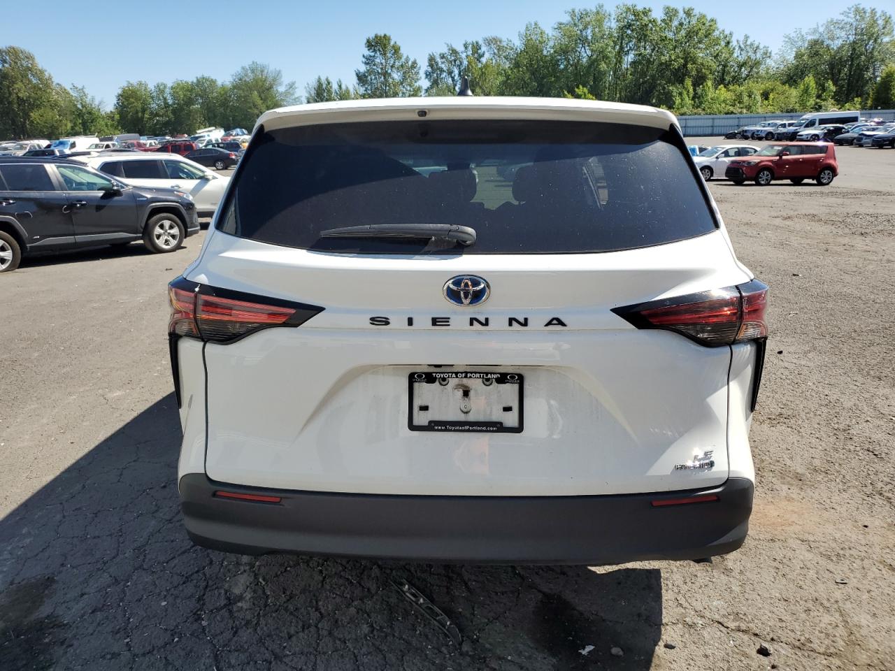 2021 Toyota Sienna Le VIN: 5TDKRKEC7MS069350 Lot: 63483145