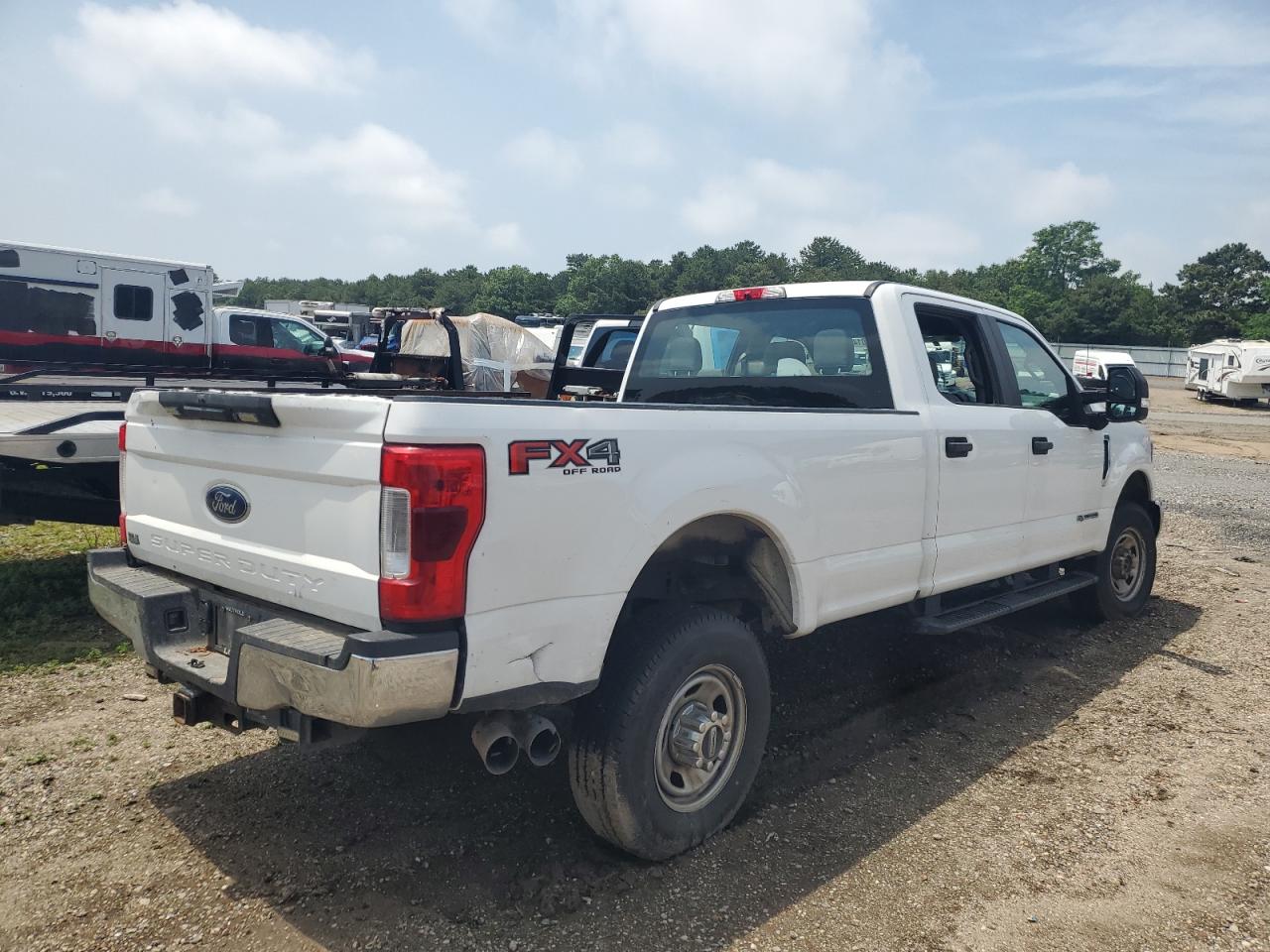2019 Ford F350 Super Duty white null diesel 1FT8W3BT8KEF92120 photo #4