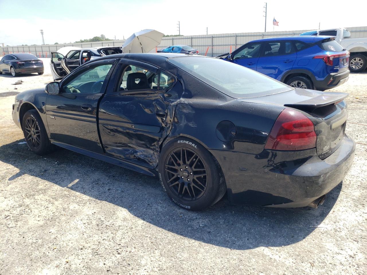 2004 Pontiac Grand Prix Gtp black null gas 2G2WR524X41373476 photo #3