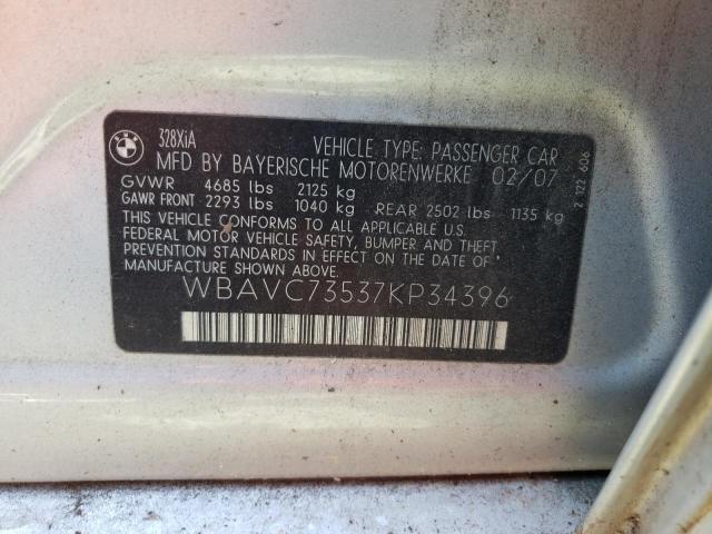 2007 BMW 328 XI SULEV  