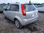 2008 FORD FIESTA ZET for sale at Copart WISBECH