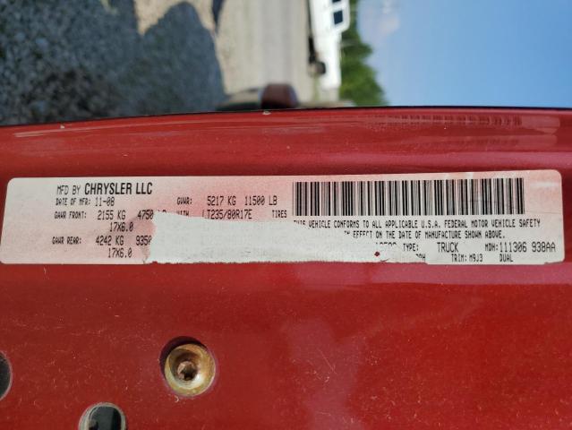 2009 DODGE RAM 3500   