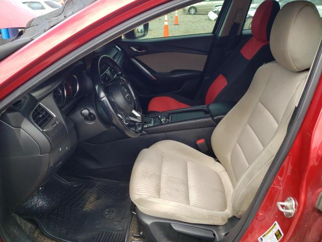  MAZDA 6 2017 Czerwony