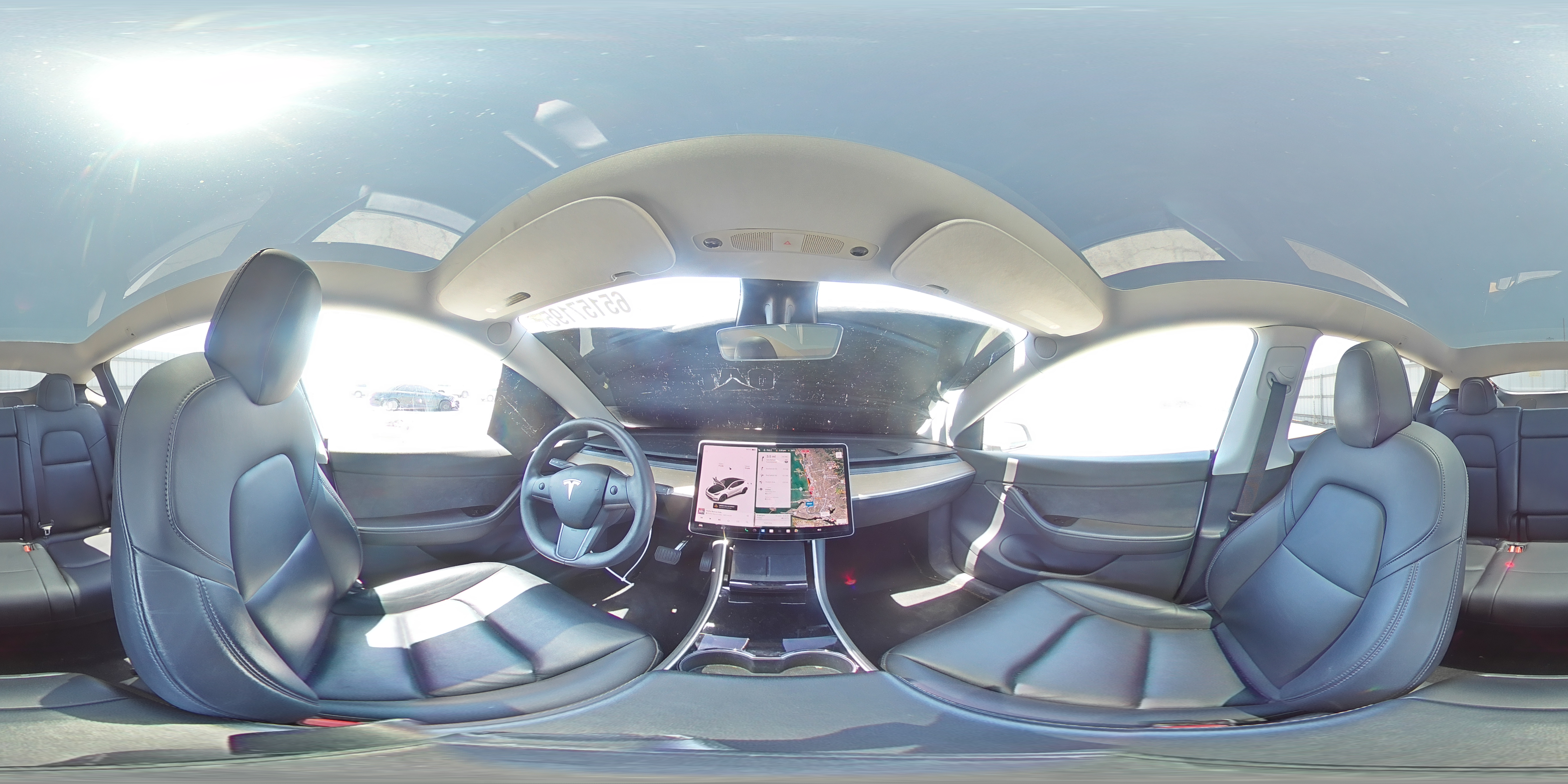 2020 Tesla Model Y VIN: 5YJYGDEF2LF004253 Lot: 65157195