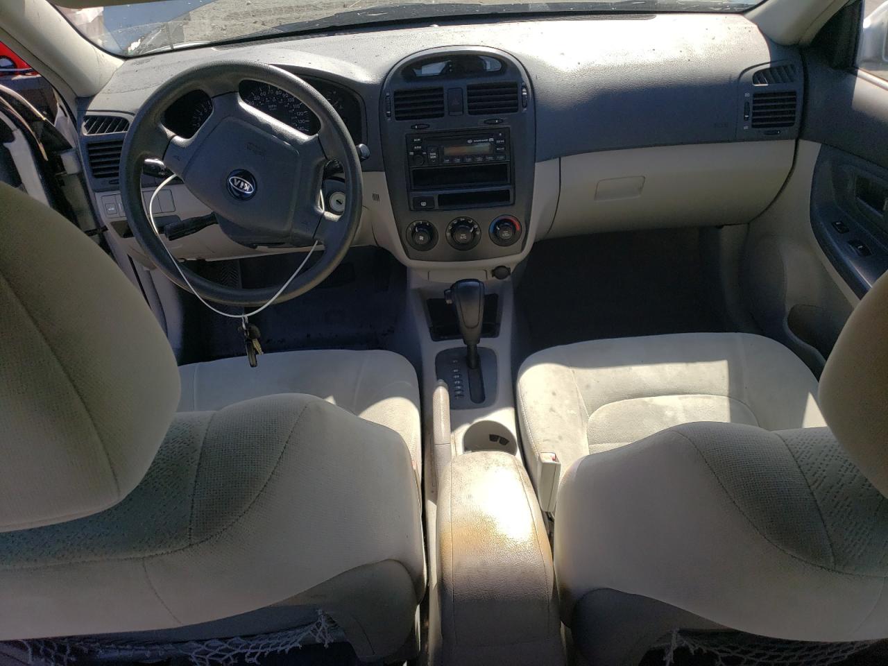2004 Kia Spectra Lx VIN: KNAFE121245008405 Lot: 62411575