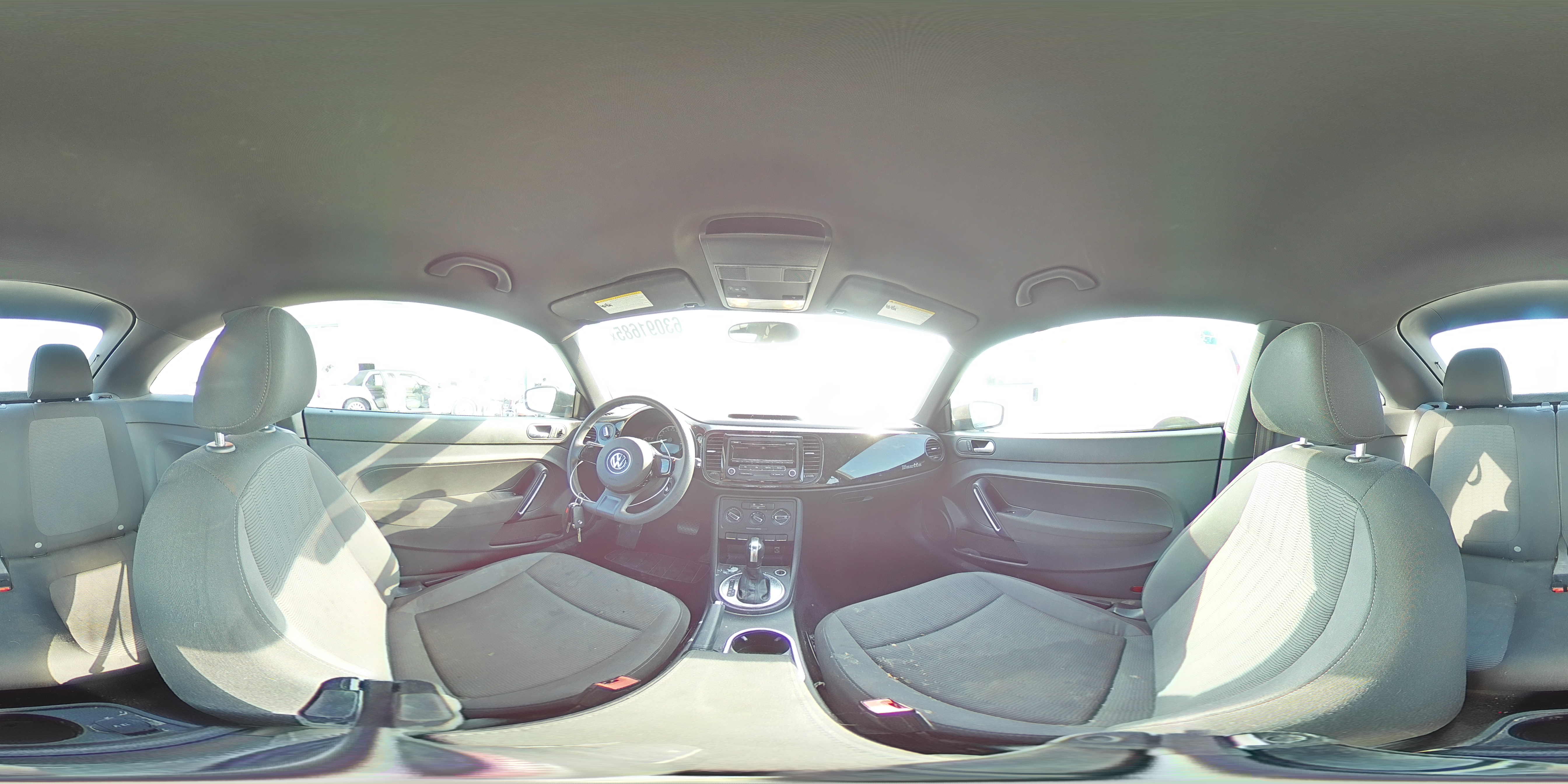 2014 Volkswagen Beetle VIN: 3VWFP7AT8EM603299 Lot: 63091685