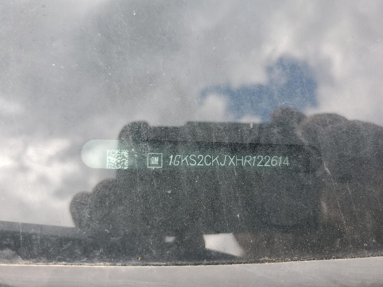 2017 GMC Yukon Denali VIN: 1GKS2CKJXHR122614 Lot: 62231555