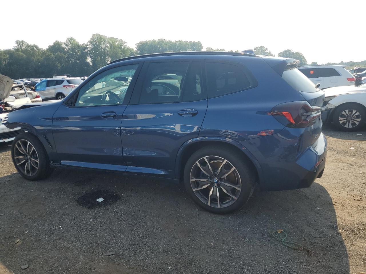 2024 BMW X3 M40I blue null gas 5UX83DP03R9W87408 photo #3