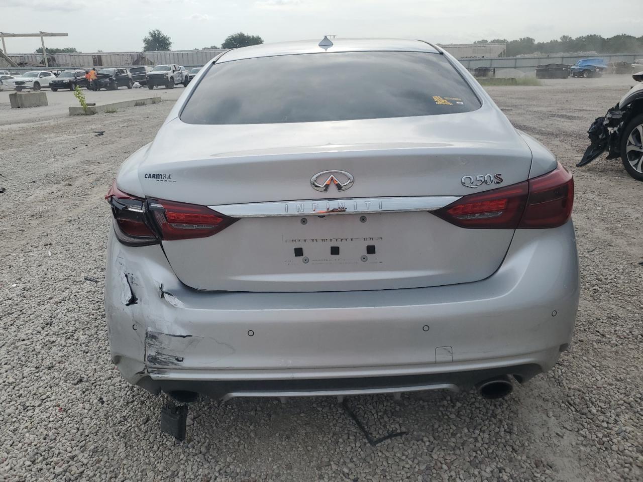2020 Infiniti Q50 Red Sport 400 VIN: JN1FV7AP8LM630199 Lot: 66376025