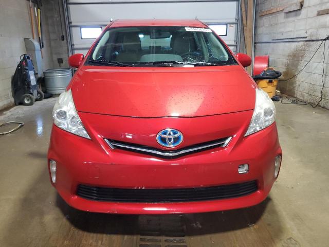  TOYOTA PRIUS 2014 Red