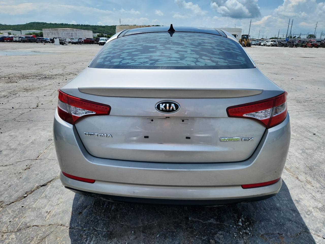 2013 Kia Optima Hybrid VIN: KNAGM4AD0D5041262 Lot: 64981845