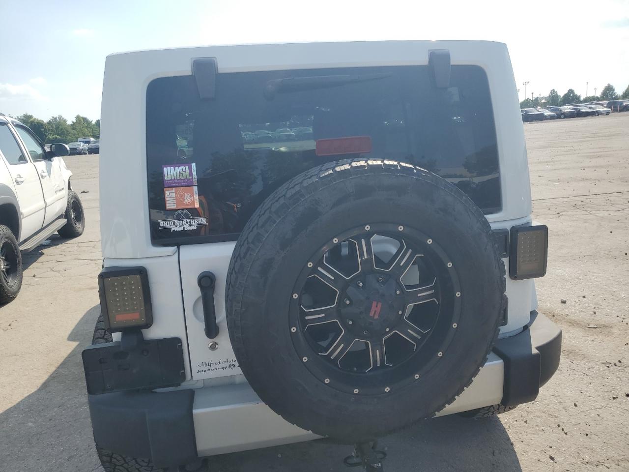 2012 Jeep Wrangler Unlimited Sahara VIN: 1C4HJWEG2CL169397 Lot: 62733025