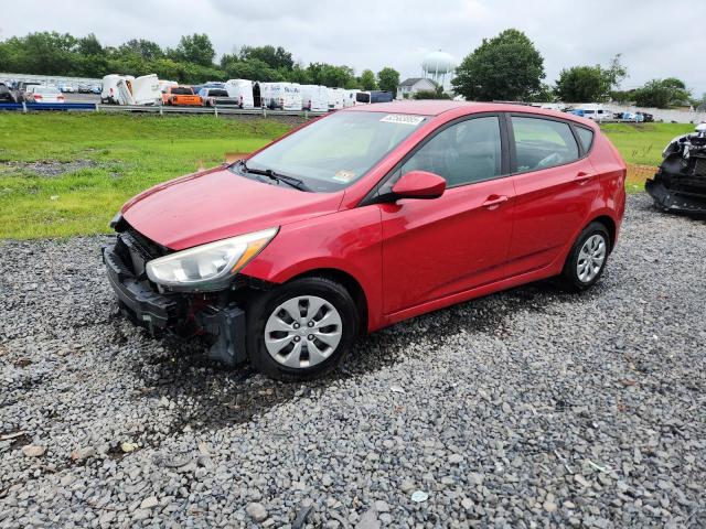  HYUNDAI ACCENT 2017 Red