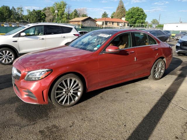  MERCEDES-BENZ C-CLASS 2020 Бордовый