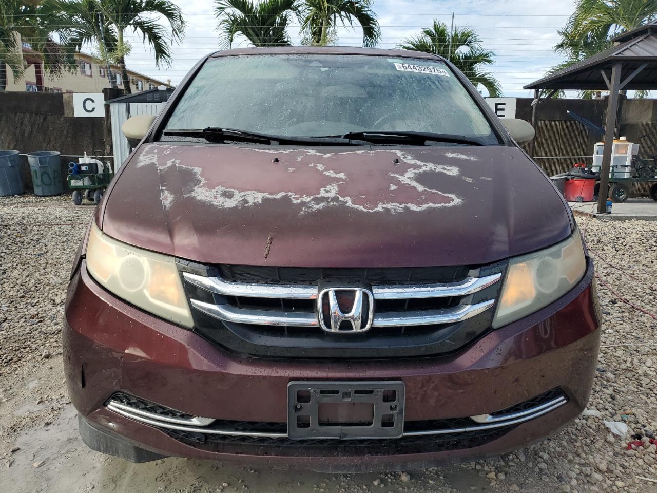 2014 Honda Odyssey Exl VIN: 5FNRL5H60EB119793 Lot: 64432975