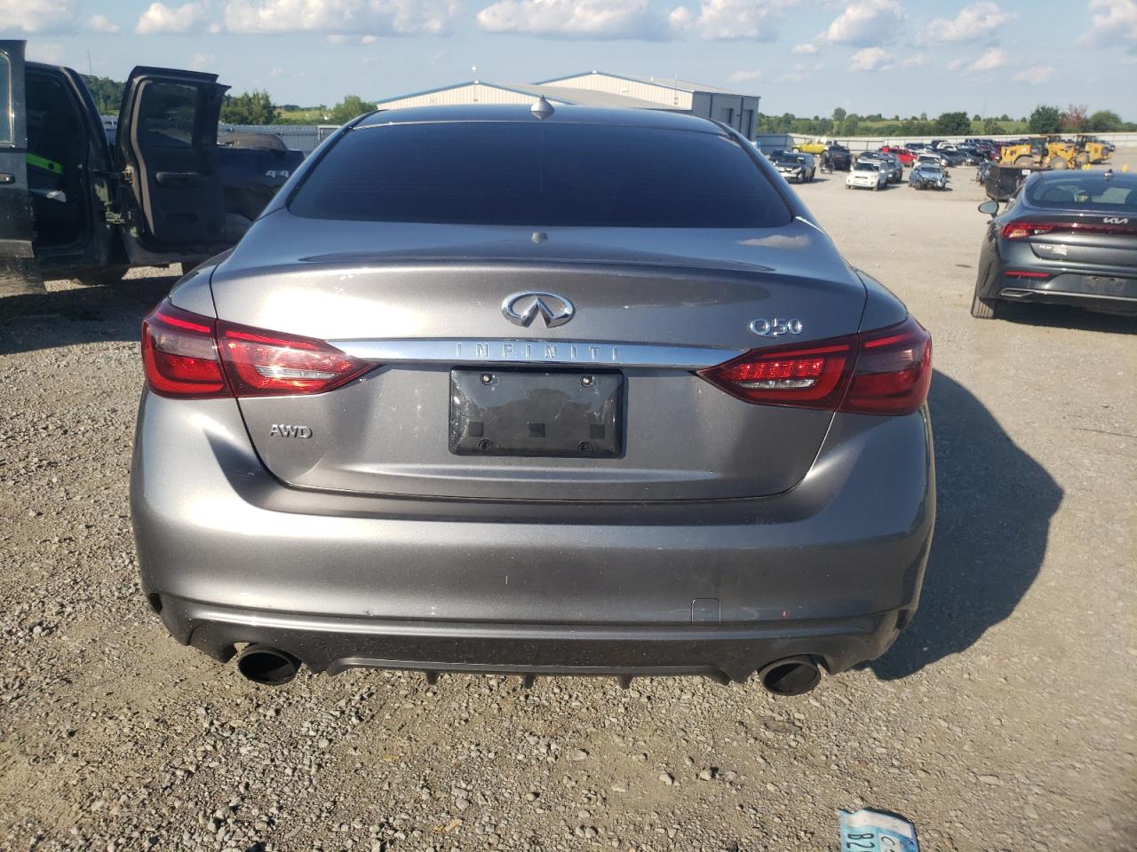2018 Infiniti Q50 Luxe VIN: JN1EV7AR5JM431847 Lot: 63106235