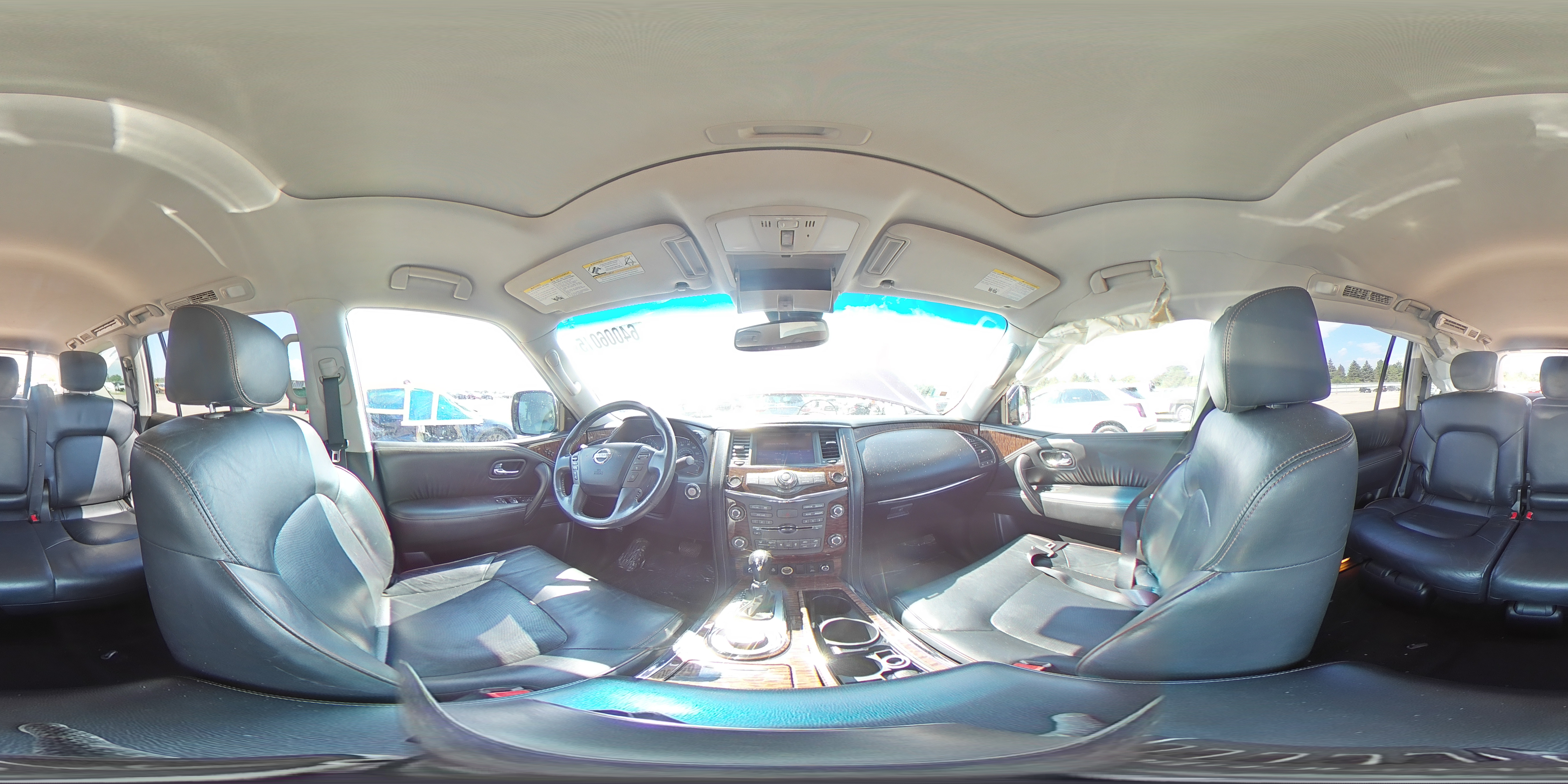2017 Nissan Armada Sv VIN: JN8AY2NC2H9500989 Lot: 64006015