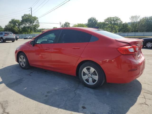  CHEVROLET CRUZE 2017 Czerwony