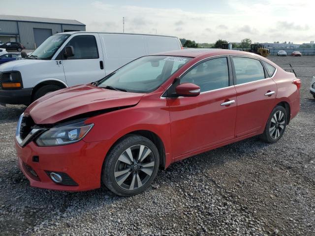  NISSAN SENTRA 2018 Красный