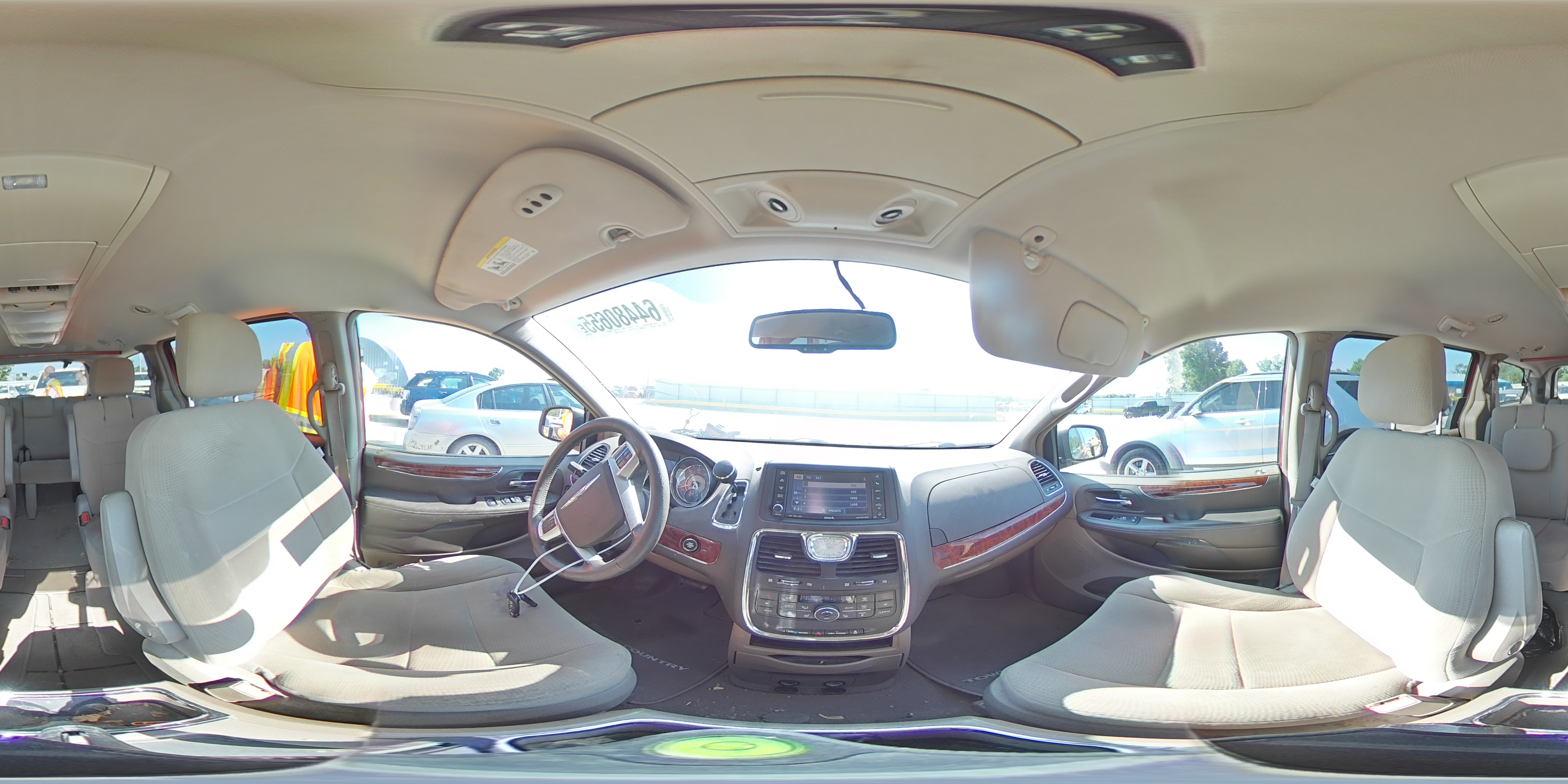 2012 Chrysler Town & Country Touring VIN: 2C4RC1BG0CR134046 Lot: 64480655