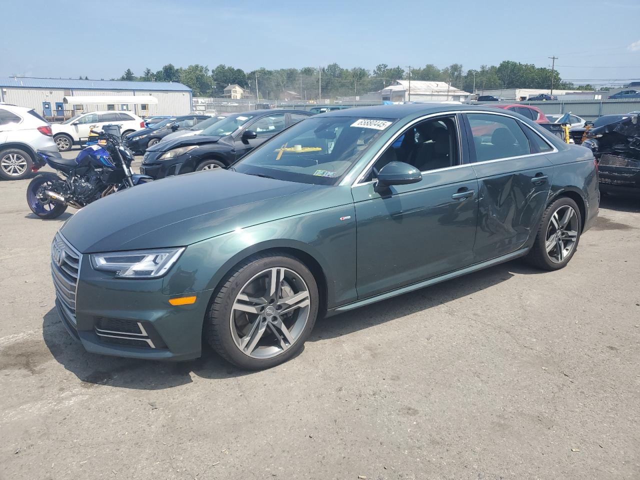 2018 Audi A4 Premium Plus VIN: WAUENAF40JA201963 Lot: 65880445