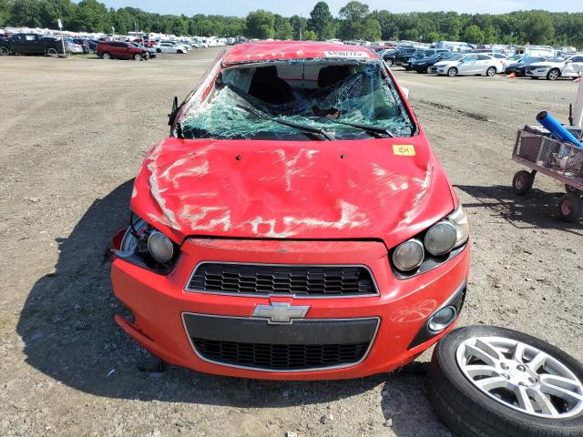  CHEVROLET SONIC 2014 Czerwony