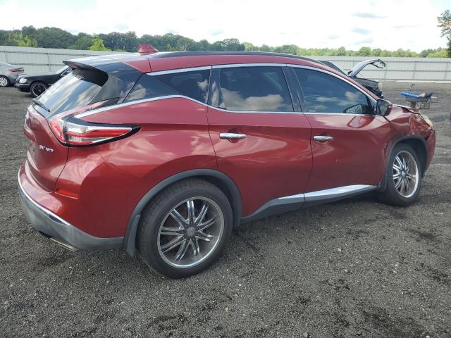  NISSAN MURANO 2016 Czerwony