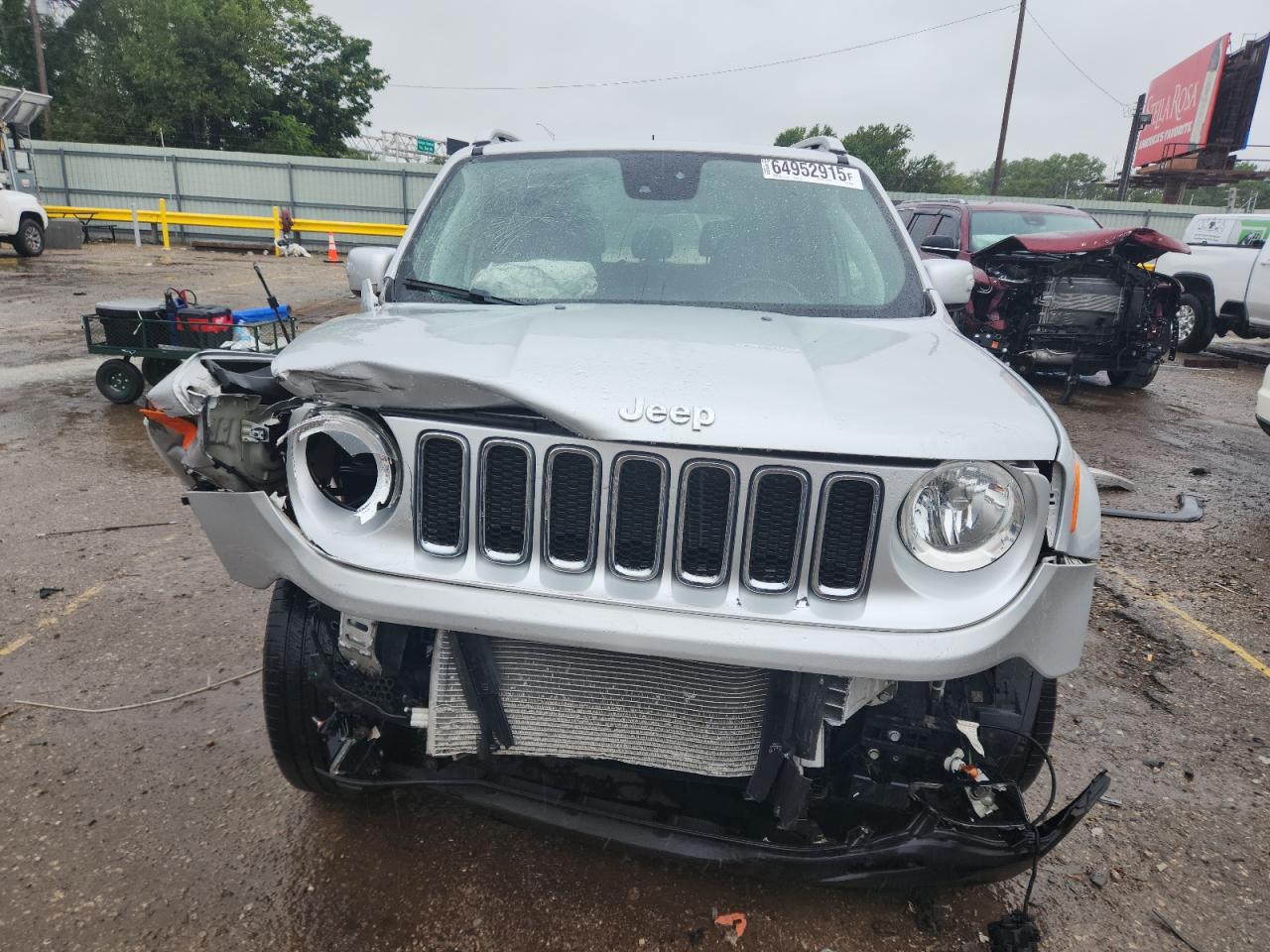 2018 Jeep Renegade Limited VIN: ZACCJBDB2JPG74440 Lot: 64952915