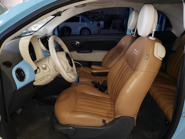 Cabriolets FIAT 500 2017 Blue