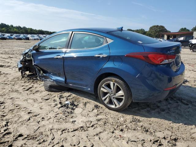  HYUNDAI ELANTRA 2014 Granatowy