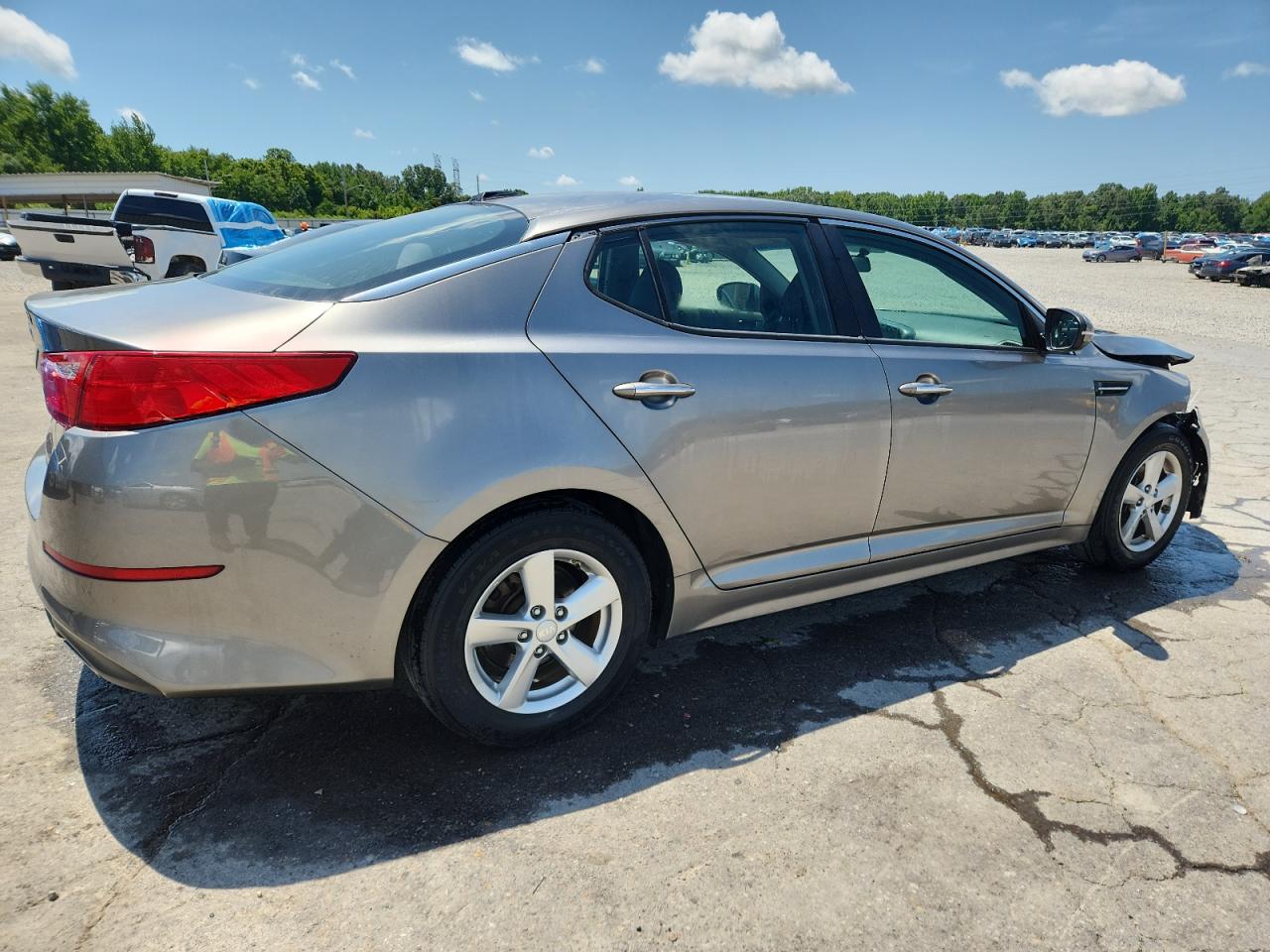 2015 Kia Optima Lx beige null gas 5XXGM4A78FG496730 photo #4
