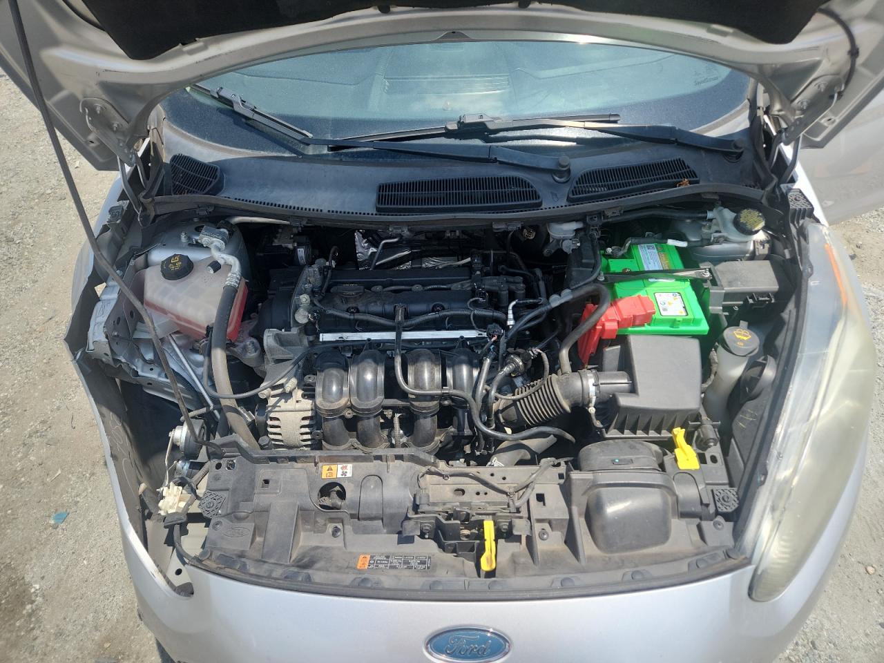 2017 Ford Fiesta Se VIN: 3FADP4BJXHM143871 Lot: 64726865